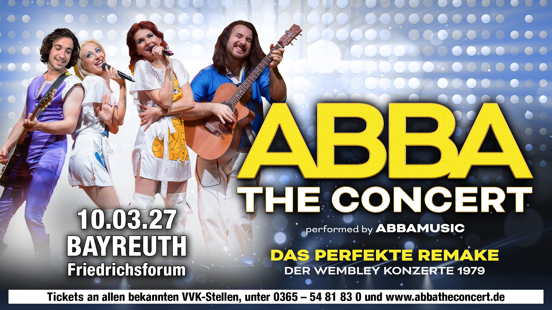 ABBA - The Concert performed by ABBAMUSIC